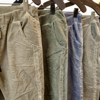 Jogger italiano con galon lurex
